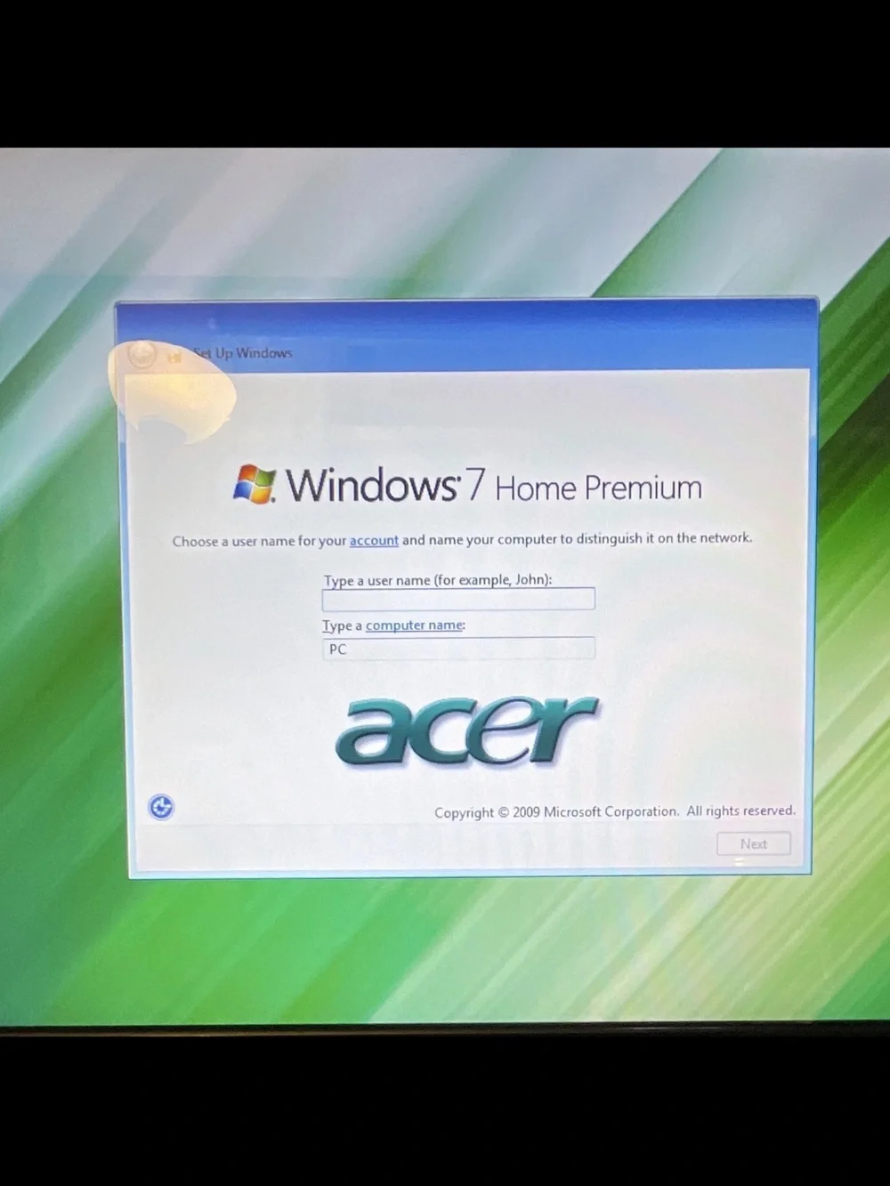 Intel Acer Laptop in Gray and Black with 15-inch Display